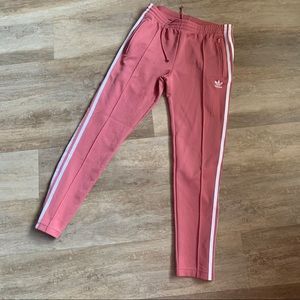NWOT Womens Mauve Adidas Track Pants